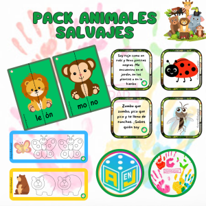 PACK ANIMALES SALVAJES