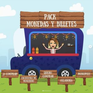 PACK MONEDAS Y BILLETES