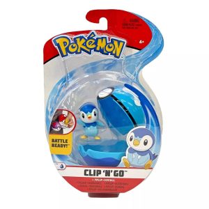 POKEMON CLIP ‘N’ GO BALL SET PIPLUP + BOLA DE BUCEO – 4418