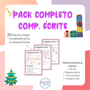 COMPRÉHENSION ÉCRITE