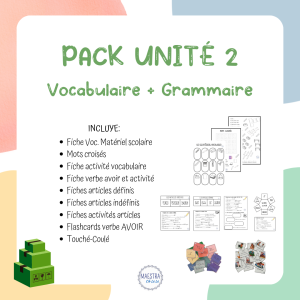 PACK UNITÉ 2