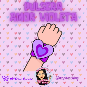PULSERA AMOR VIOLETA