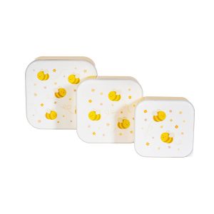 Pack 3 Cajitas Almuerzo Bee Happy