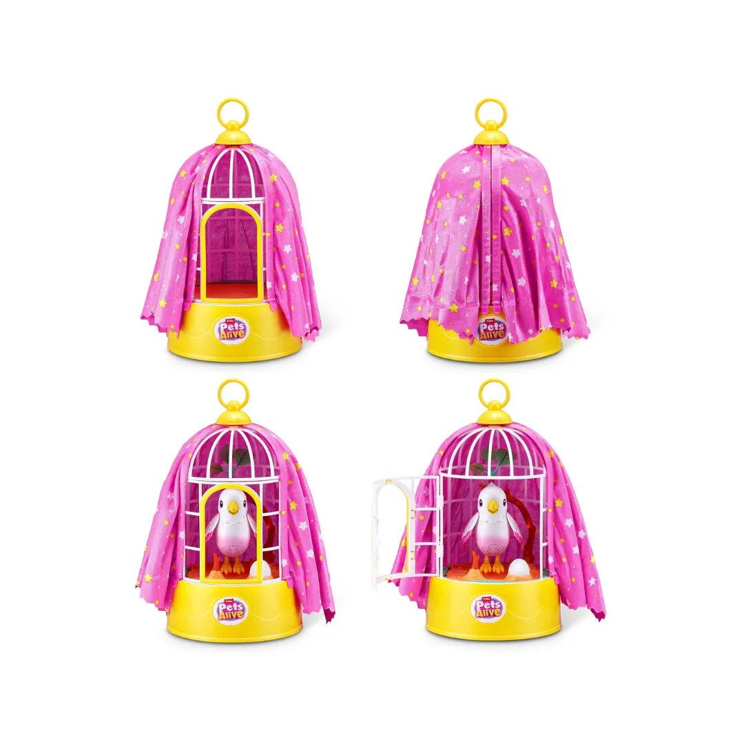Pajarito Mágico Interactivo ZURU Pets Alive – 24581 - Imagen 5