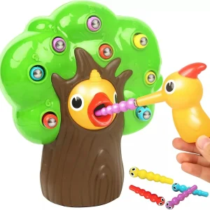 Pájaro Carpintero Didactico Magnético Woodpecker