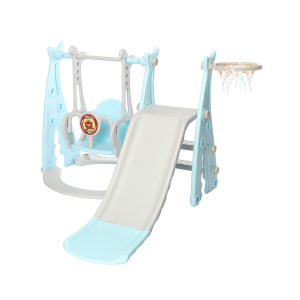 Parque 3 en 1 Tobogán, Columpio y Aro de Basquet – 2800