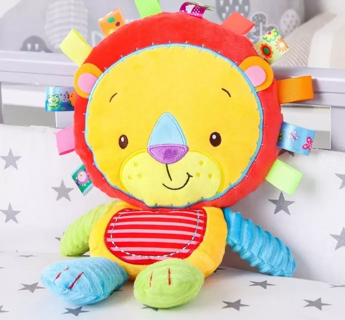 Peluche de apego sensorial (León)