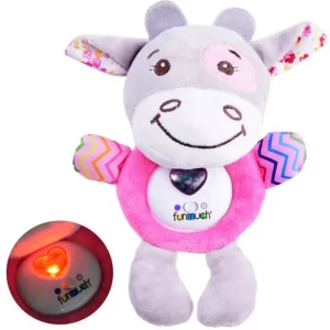 Peluche vaquita c/ música y luz