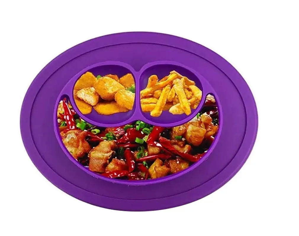 Bandeja silicona happy Morado - Imagen 2