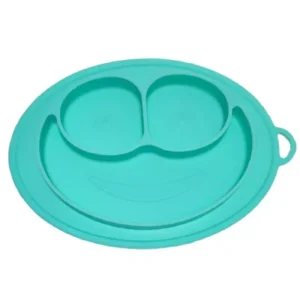 Bandeja silicona happy (Turqueza)