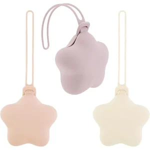 Porta chupon de silicona (Estrella)