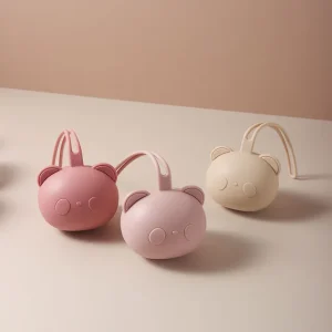 Porta chupon de silicona (Osito)