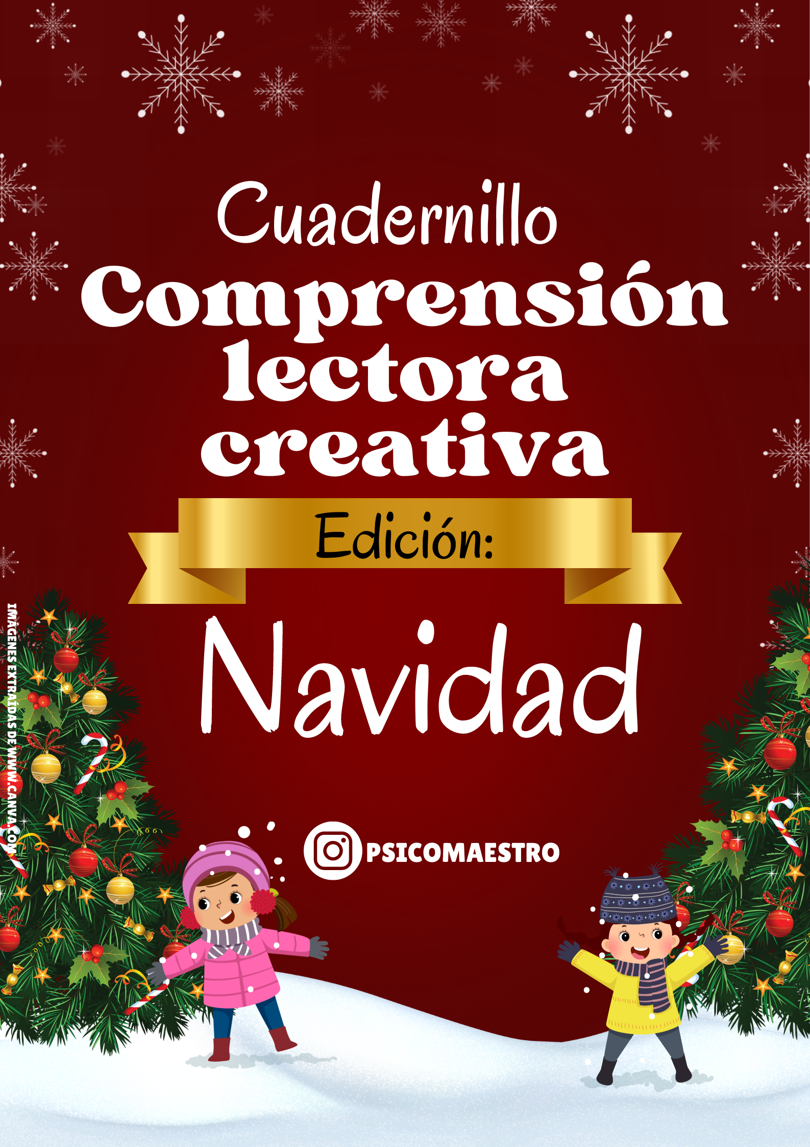 CUADERNILLO NAVIDEÑO DE COMPRENSIÓN LECTORA