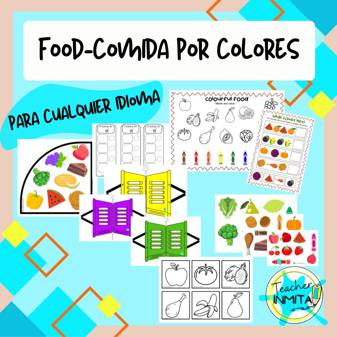 COMIDA – FOOD por colores