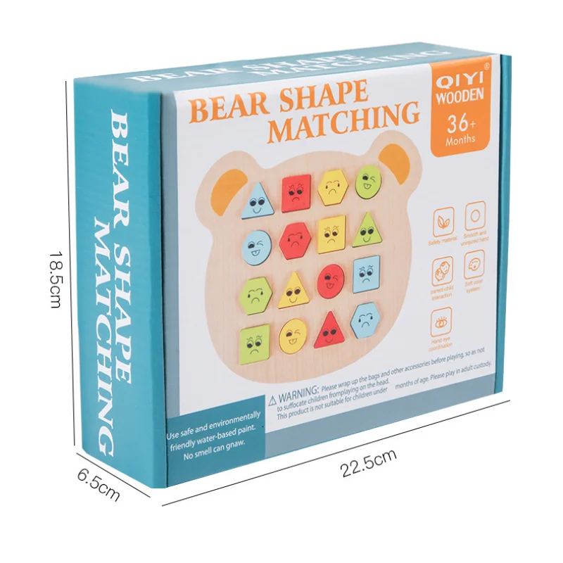 Juego Osito de Formas y Expresiones - Imagen 3