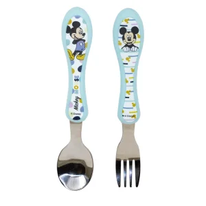 Set de cubiertos Twinies Mint (Mickey)