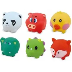Set 6 Pelotas Animales