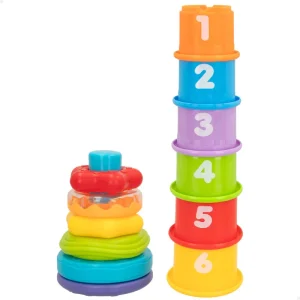 Set Apilable Aros y Vasos 2 en 1 Baby Favorite