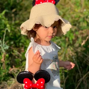 Set Minnie Sombrero y Cartera (Varios Colores)