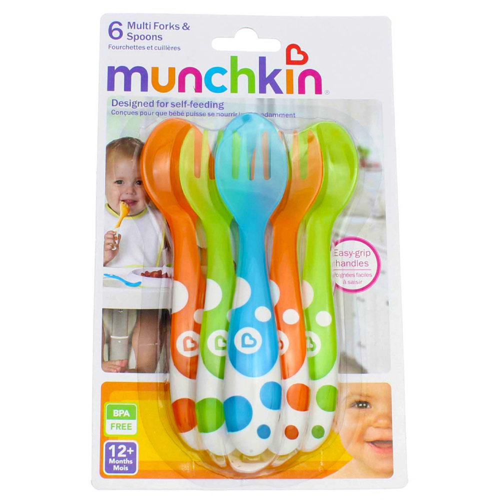 Set de 6 Cucharas y Tenedores MUNCHKIN – 2625 - Imagen 2