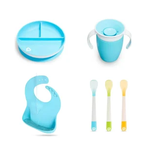 Set de Alimentación Celeste – Munchkin – 9191