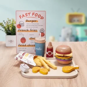 Set de Madera My Little Hamburger KABI