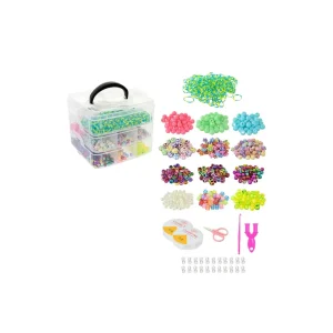 Set de Mostacillas y Accesorios para Armar Pulseras – 29747