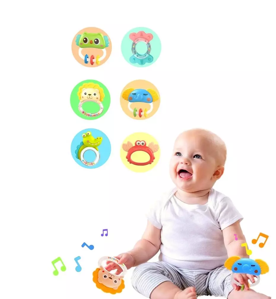 Set de sonajas 6 Piezas (Handbell) - Imagen 2