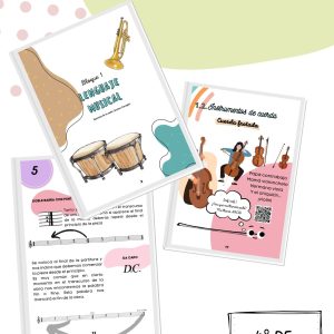 Cuadernillo de teoría musical 4º de Primaria