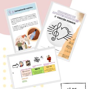 Cuadernillo de teoría musical 6º de Primaria