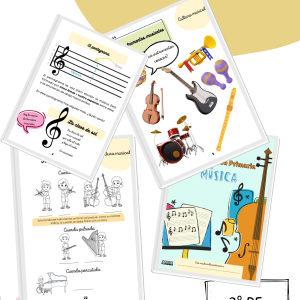 Cuadernillo de teoría musical 3º de Primaria