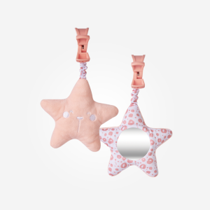 Sonajero Estrellita Salmón con Luz y Melodía