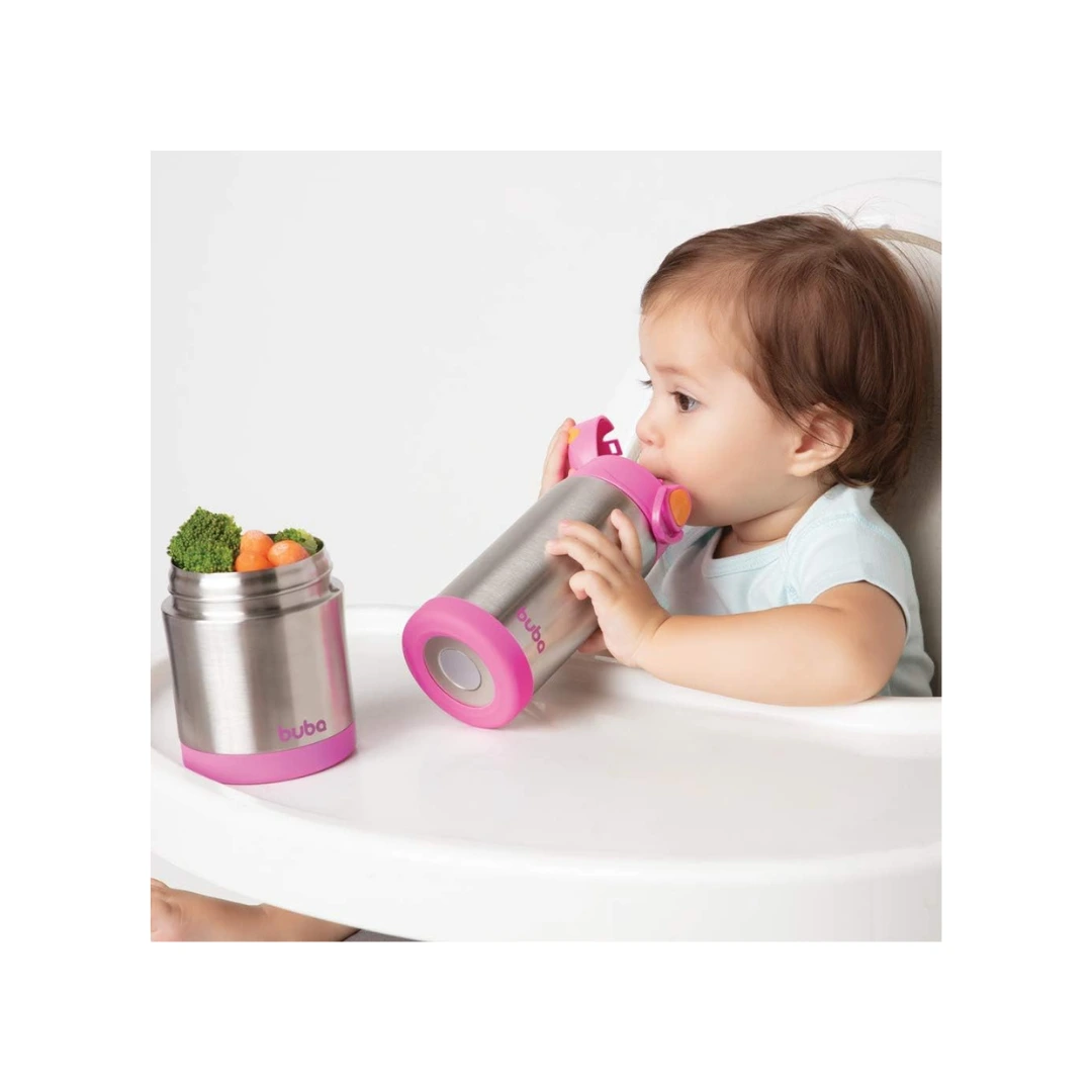 Hoppy Térmico Rosa con Pajita – 15103 - Imagen 6