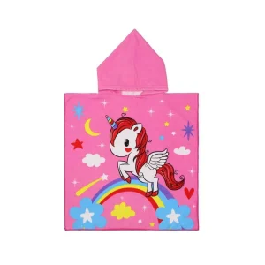Toalla con Capucha Diseño de Unicornio-18940
