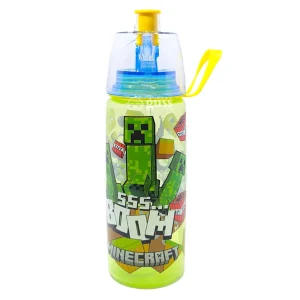Botella Con Spray 575 Ml Minecraft