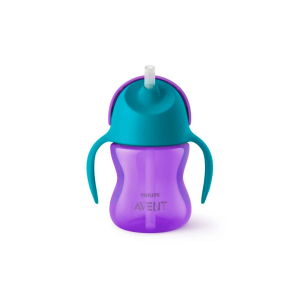 Vasos Avent con Bombilla y Alas Lila- 9339