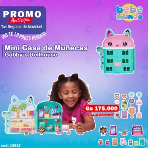 Mini Casita de Gabby c/ Muñeca y Muebles – 13617
