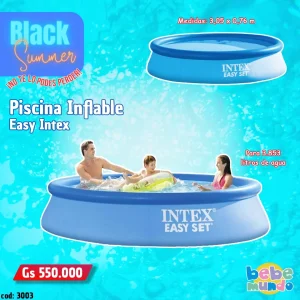 Piscina Borde Inflable 3800 lts Intex – 3003