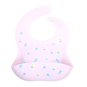 Babero Deluxe (Flowers rose)