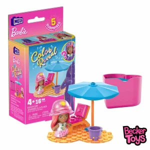 Mega Contstrux Barbie Color Reveal Beach Day