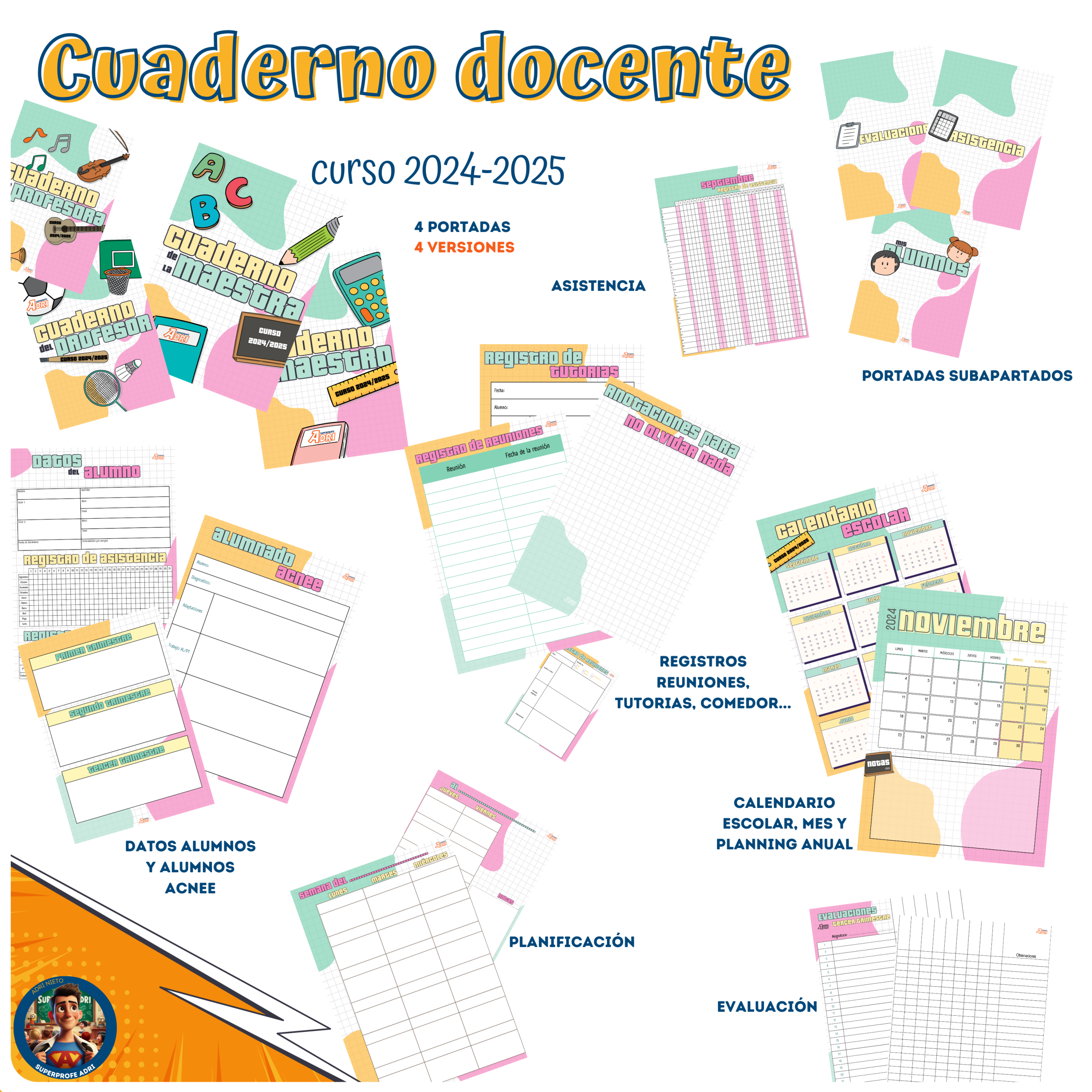 CUADERNO DOCENTE 2024/2025