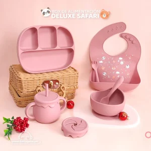 Box Alimentación Deluxe Safari (Dark Pink)