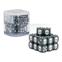 Warhammer – Dados Dice Set 12 mm – Color Gris