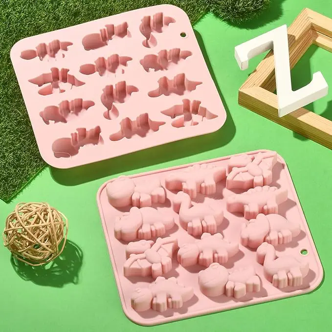 Molde de silicona para gomitas (Dino Roar) - Imagen 3
