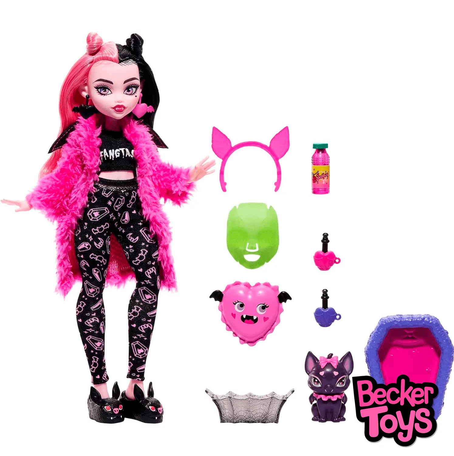 Monster High Fiesta de Pijamas Draculaura - Imagen 2