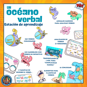 Un océano verbal: ESTACIÓN DE APRENDIZAJE VERBOS