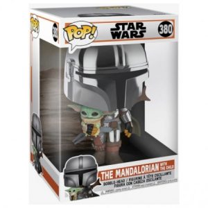 Funko Pop Star Wars  380 El Mandalorian y El Niño 10”
