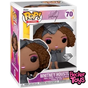 Funko Pop Whitney Houston Diamond Glitter Exclusivo