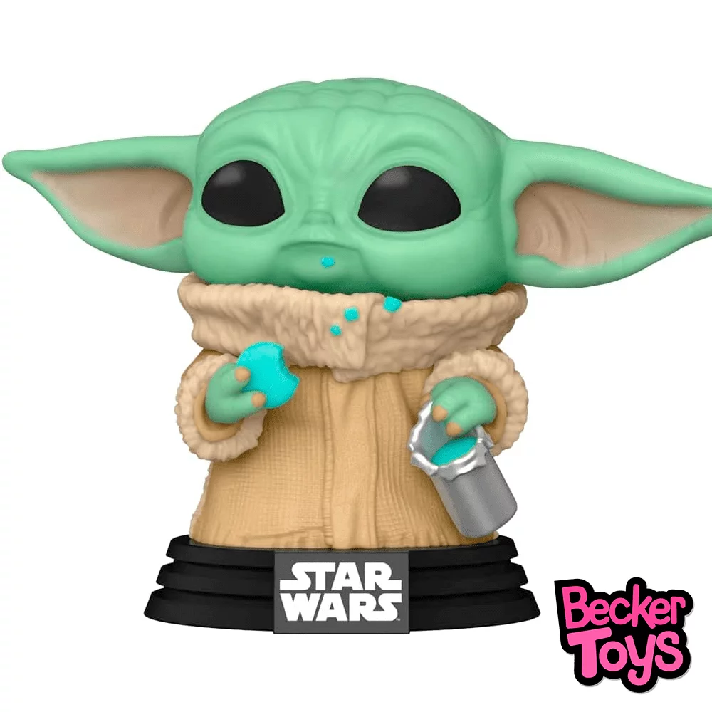 Funko Pop & tee: Mando – Grogu con Cookie. Talla M - Imagen 2