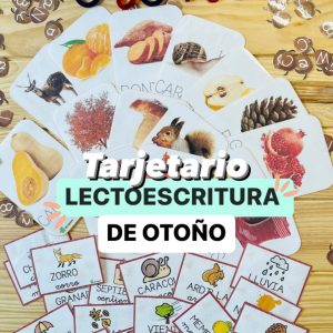 EL OTOÑO. TARJETARIO DE LECTOESCRITURA